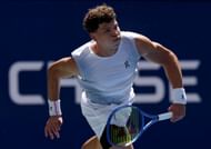 Ben Shelton in action at the 2025 US Open (Source: Getty)